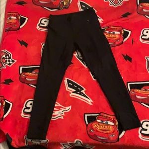 Pink Victoria Secret black leggings